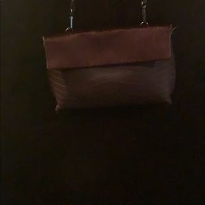 Maroon clutch/purse